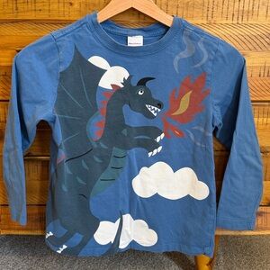 Hanna Andersson Blue Dragon Kids Shirt